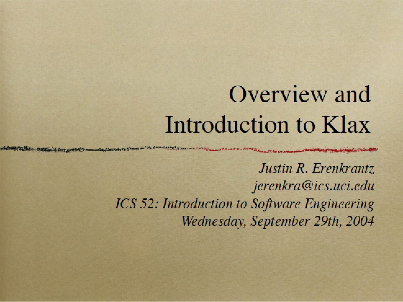 Klax Introduction and Overview