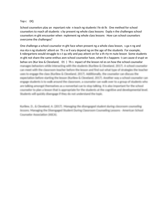 Whole Class Lessons - Challenges and Solutions