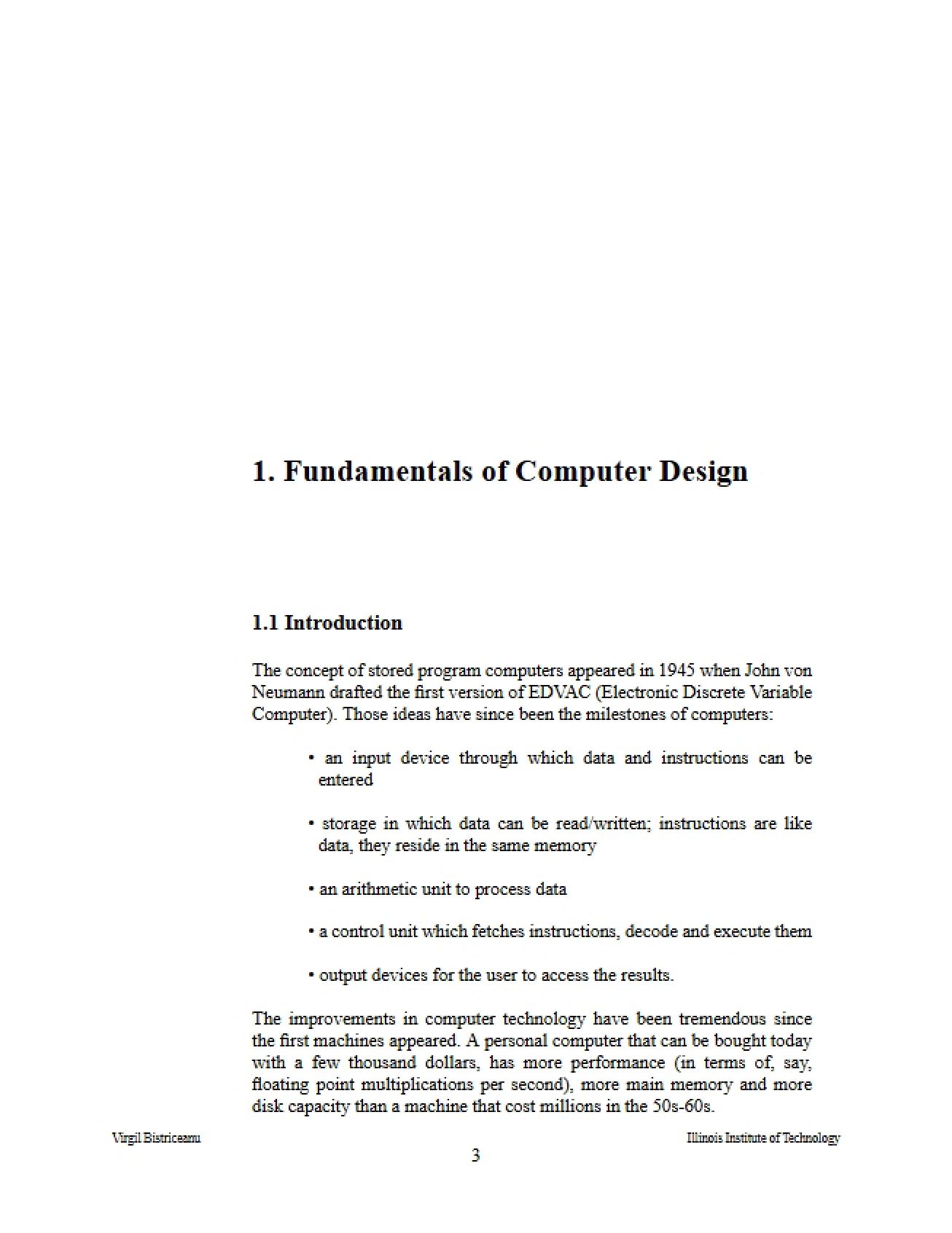 Computer Design Fundamentals