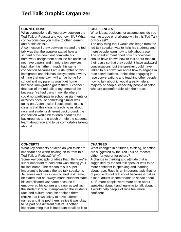 Making Personal Connections - Conversations About Race