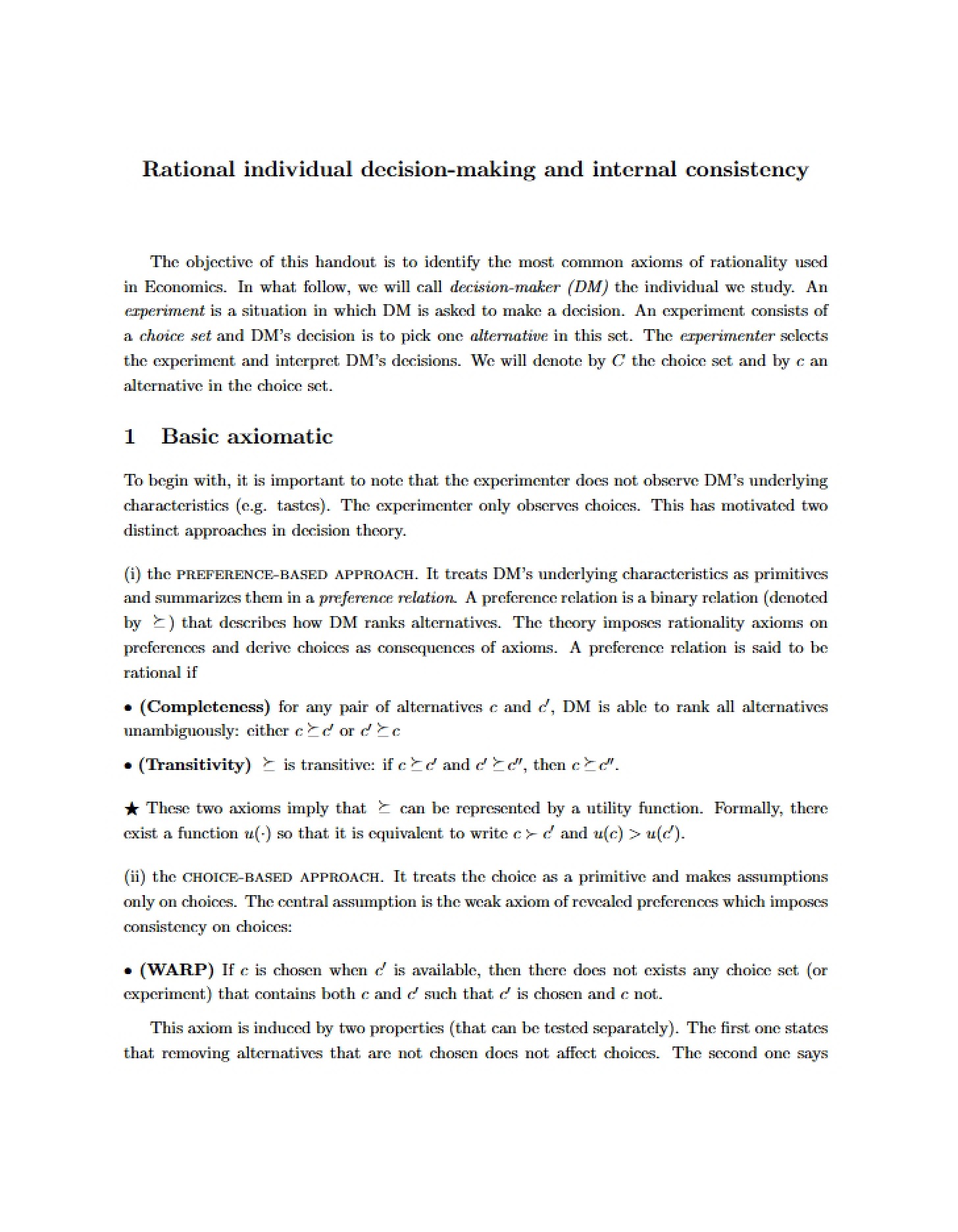 IDM Handout