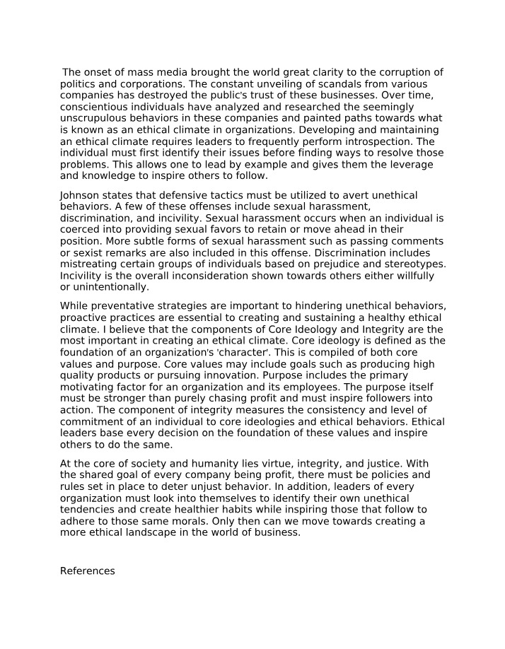 Week 2 Discussion Response