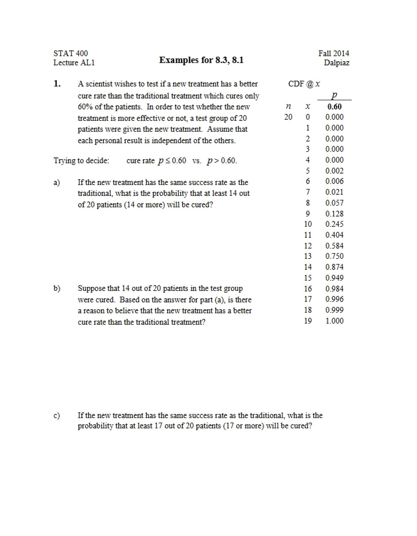 Exercise 8.3