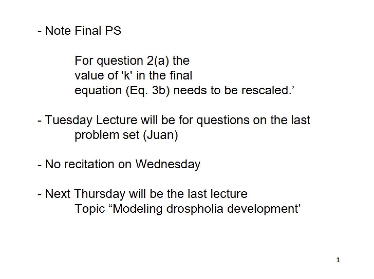 Revision Notes