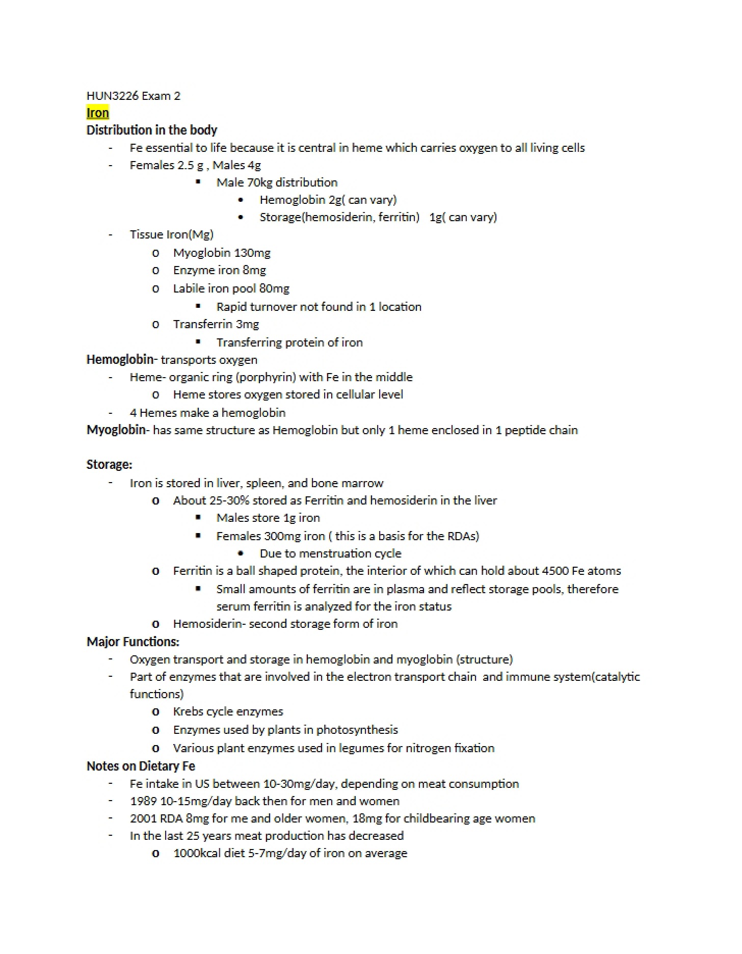Second Course Evaluation