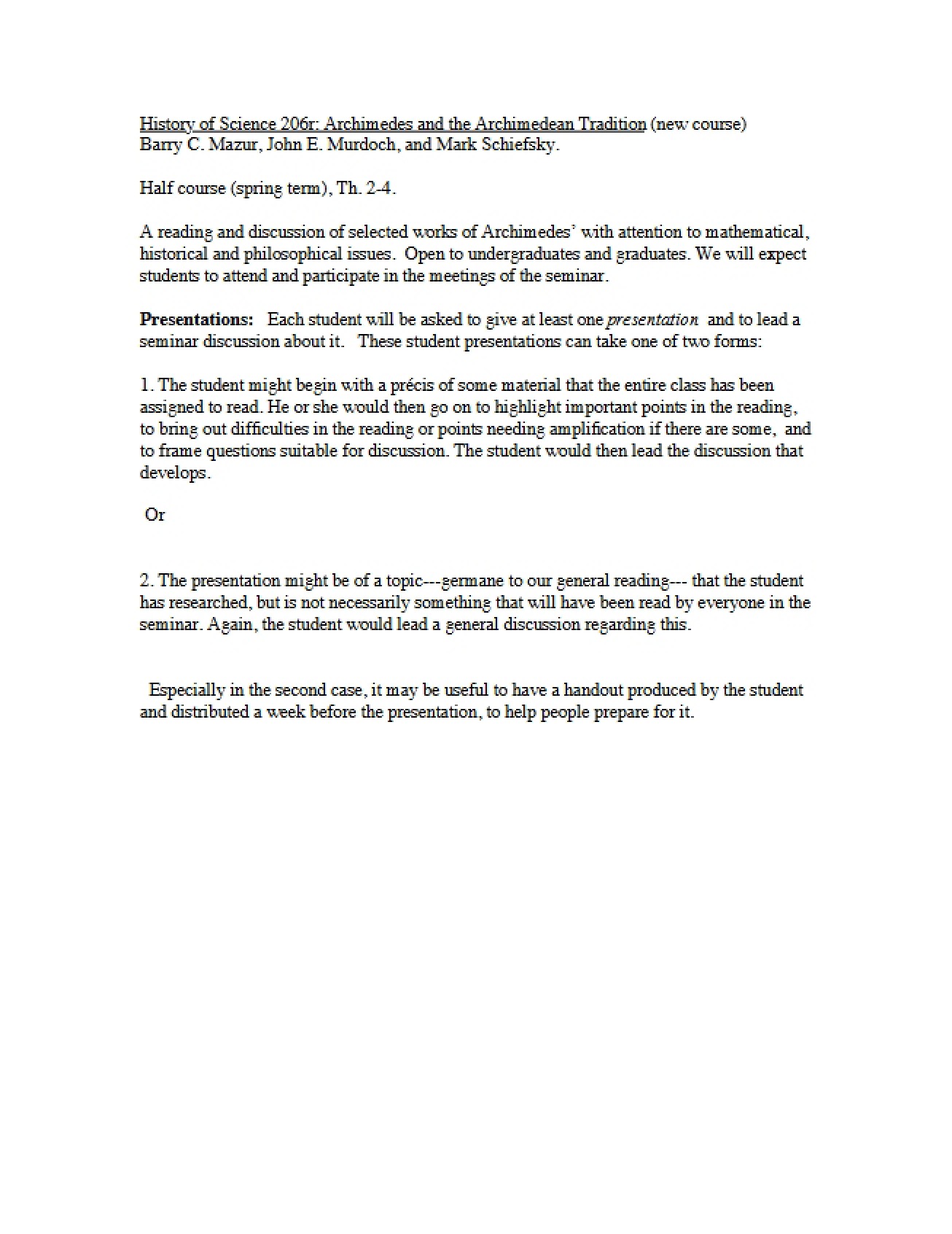 Ancient Physical Atomism Assignment 1