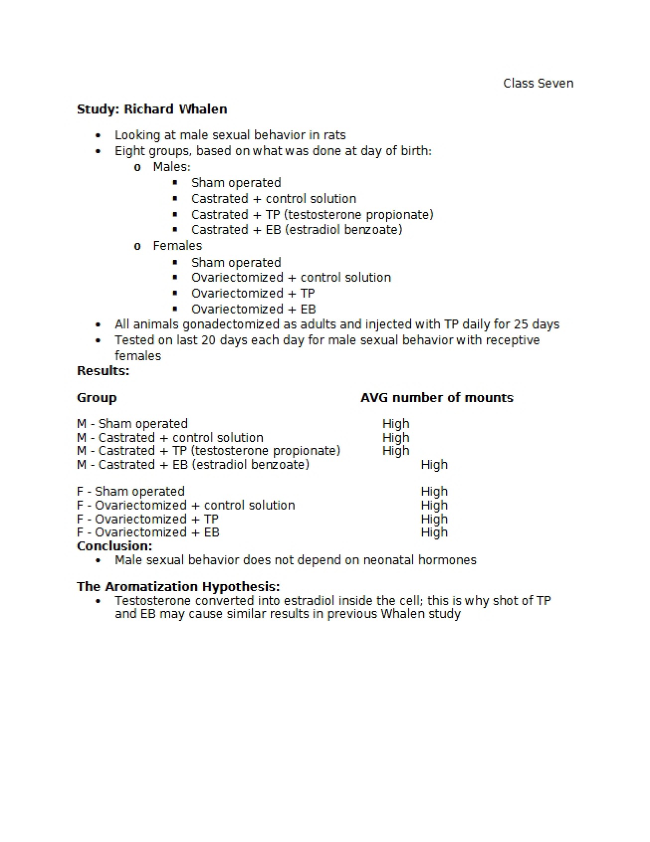Study on Richard Whalen
