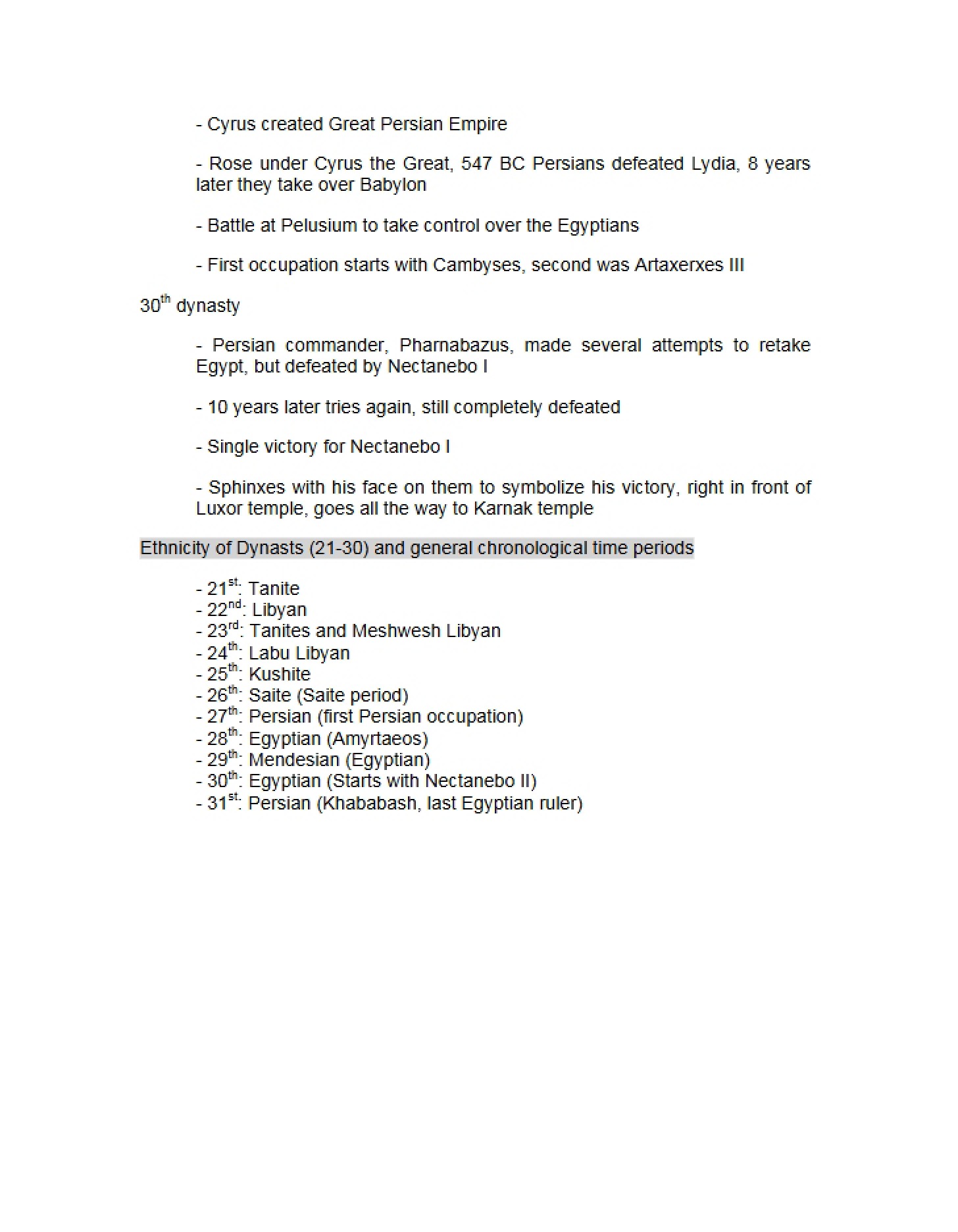 Final Examination Guide