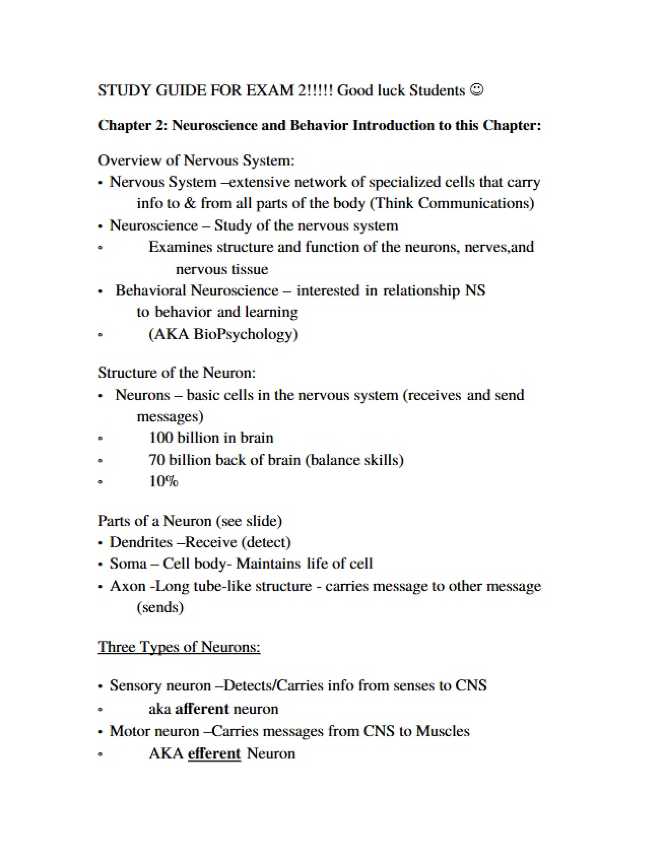 General Psychology Syllabus