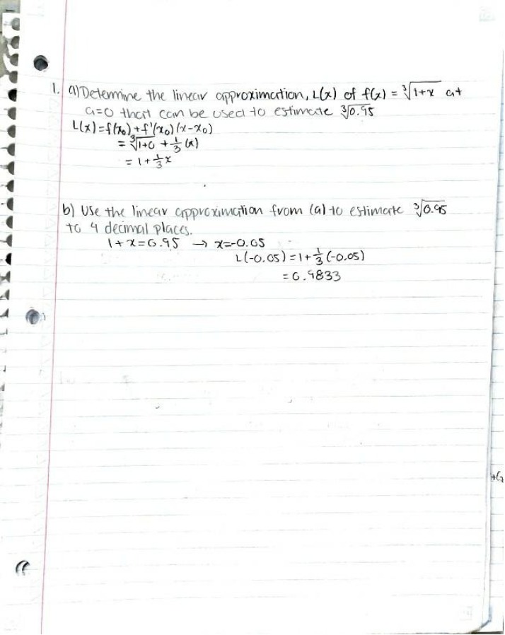 Calculus Exam (MATH 220)