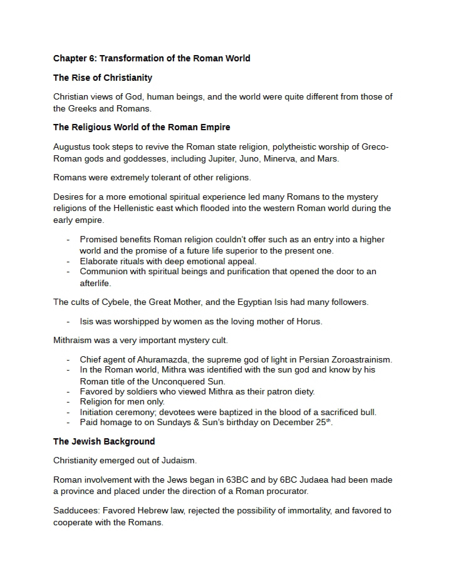 Notes for Chapter 6