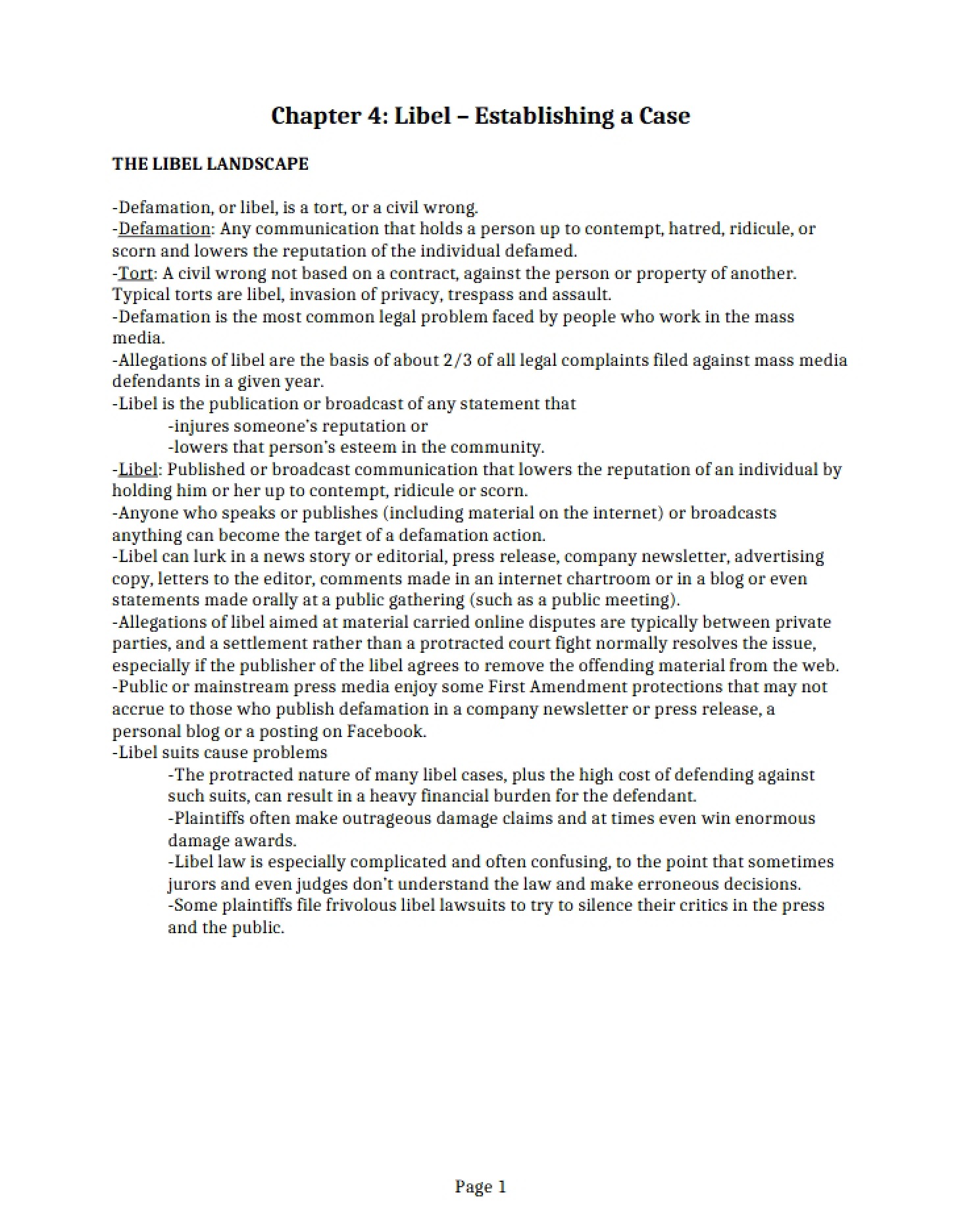 How to File a Libel Case (Ch 4)
