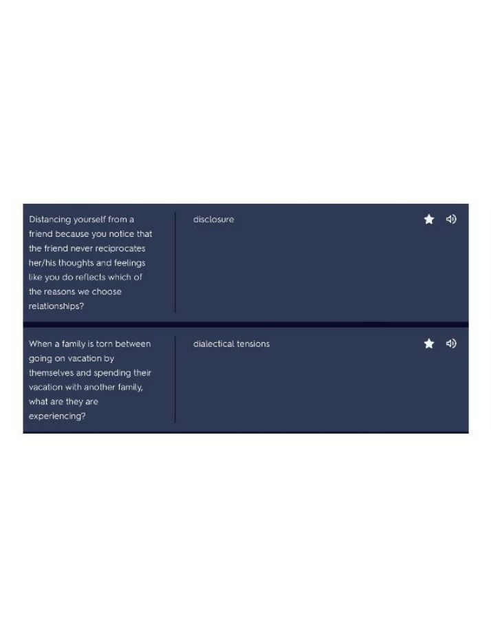 Impact of One-Sided Relationships and Vacation