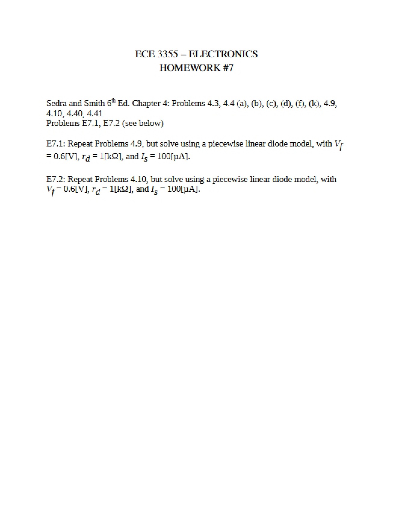 Homework 7