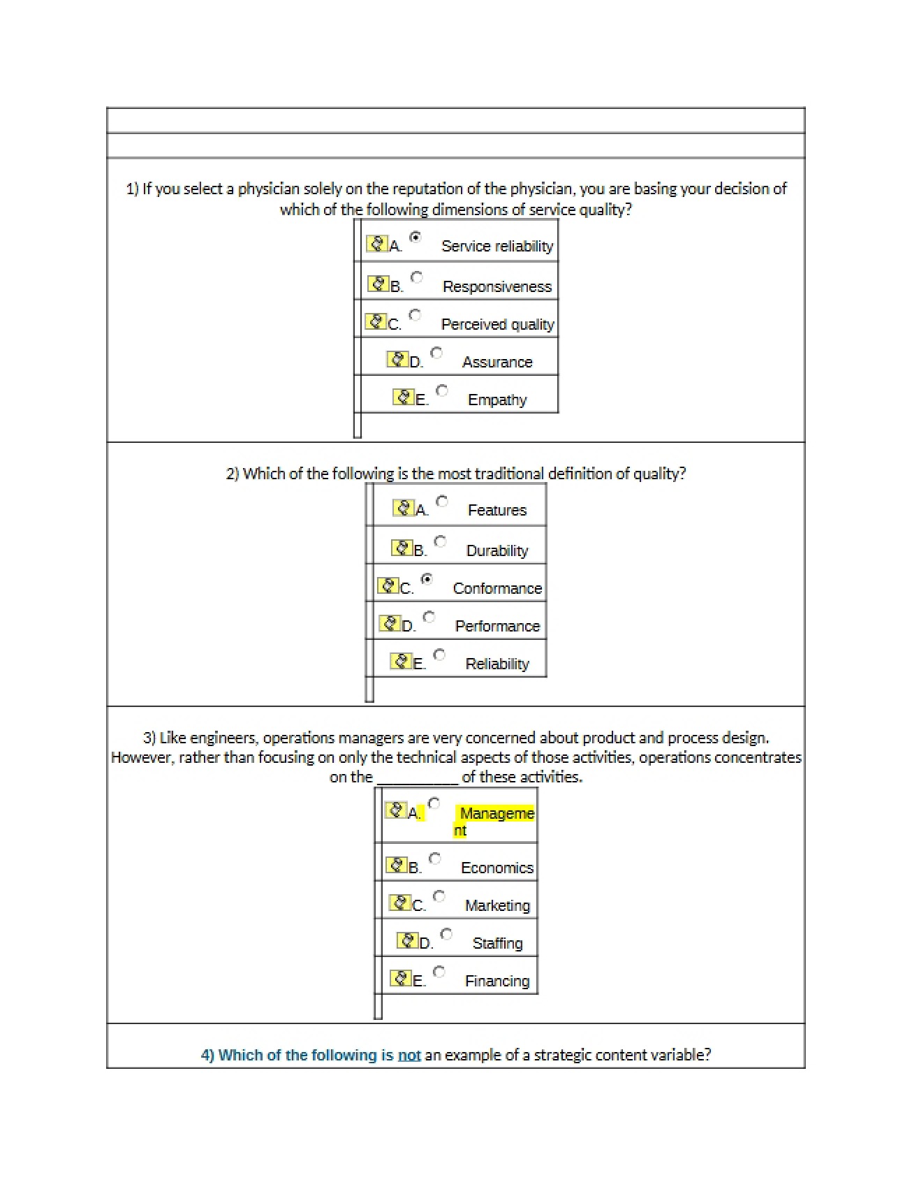Examination Preparation Guide