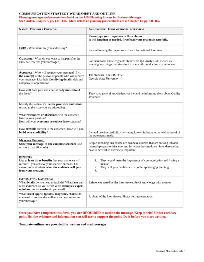 Effective Communication Strategy Guide