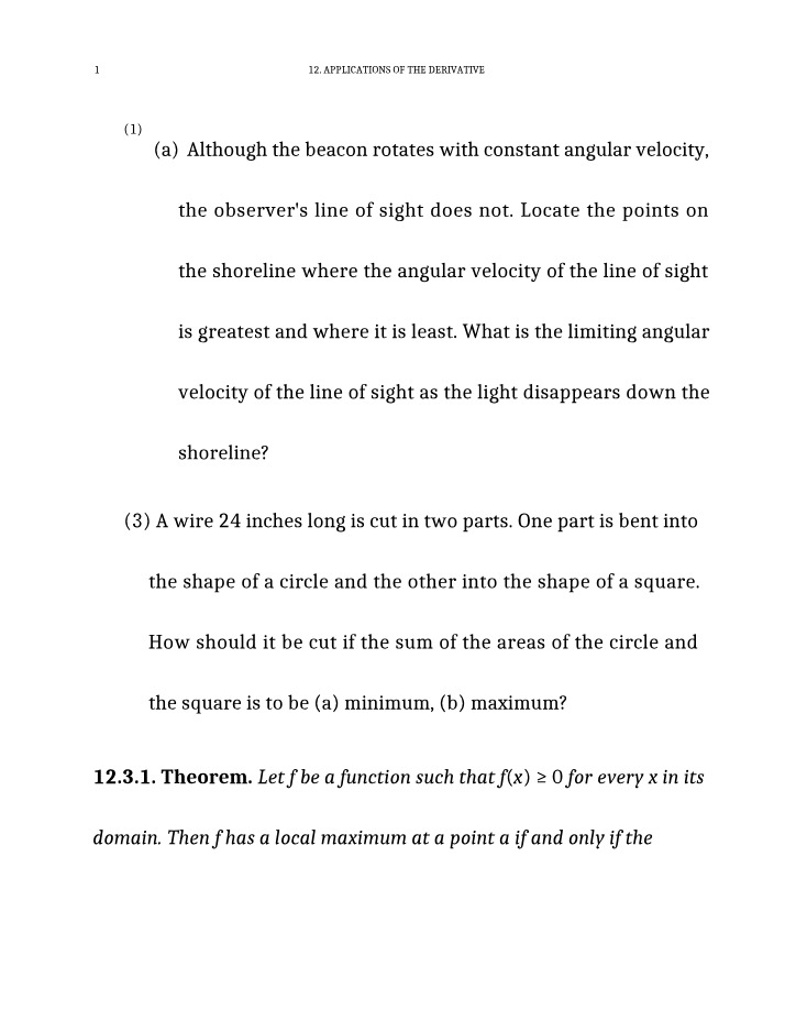 Rotating Beacon with Constant Angular Velocity