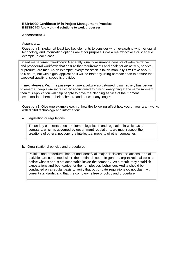 Evaluating Fit-for-Purpose Digital Solutions - Key Elements
