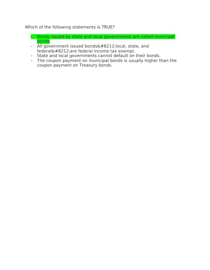 ECON 3229 Quiz 3 - Question 3