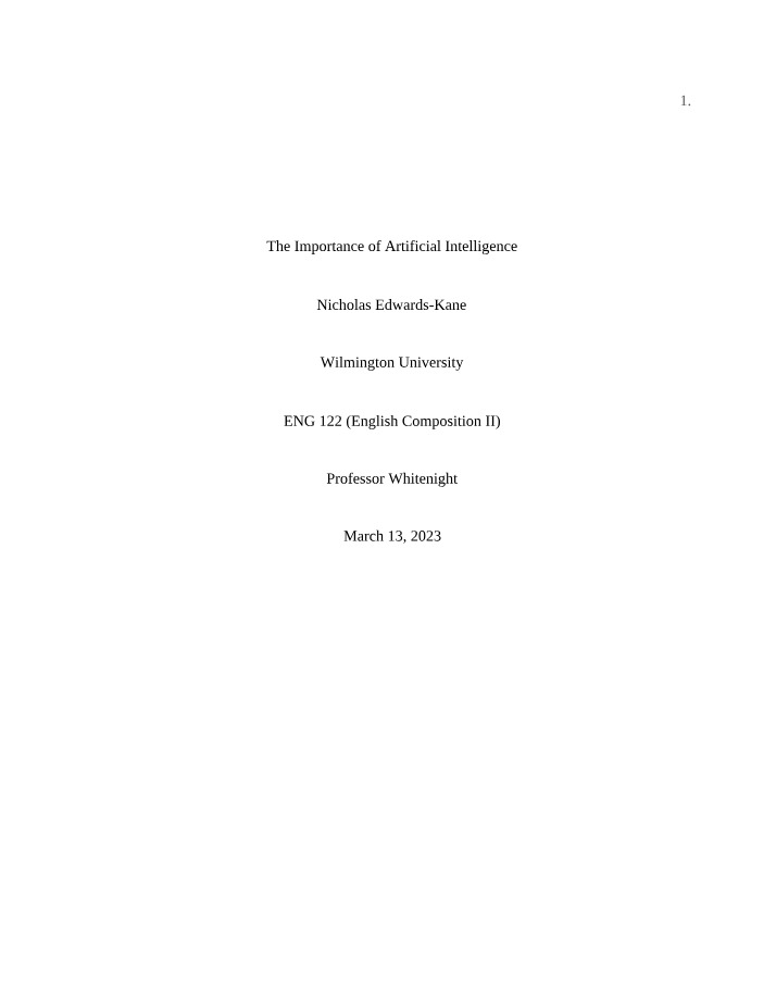 Week 10 Research Essay - Nicholas Edwards-Kane