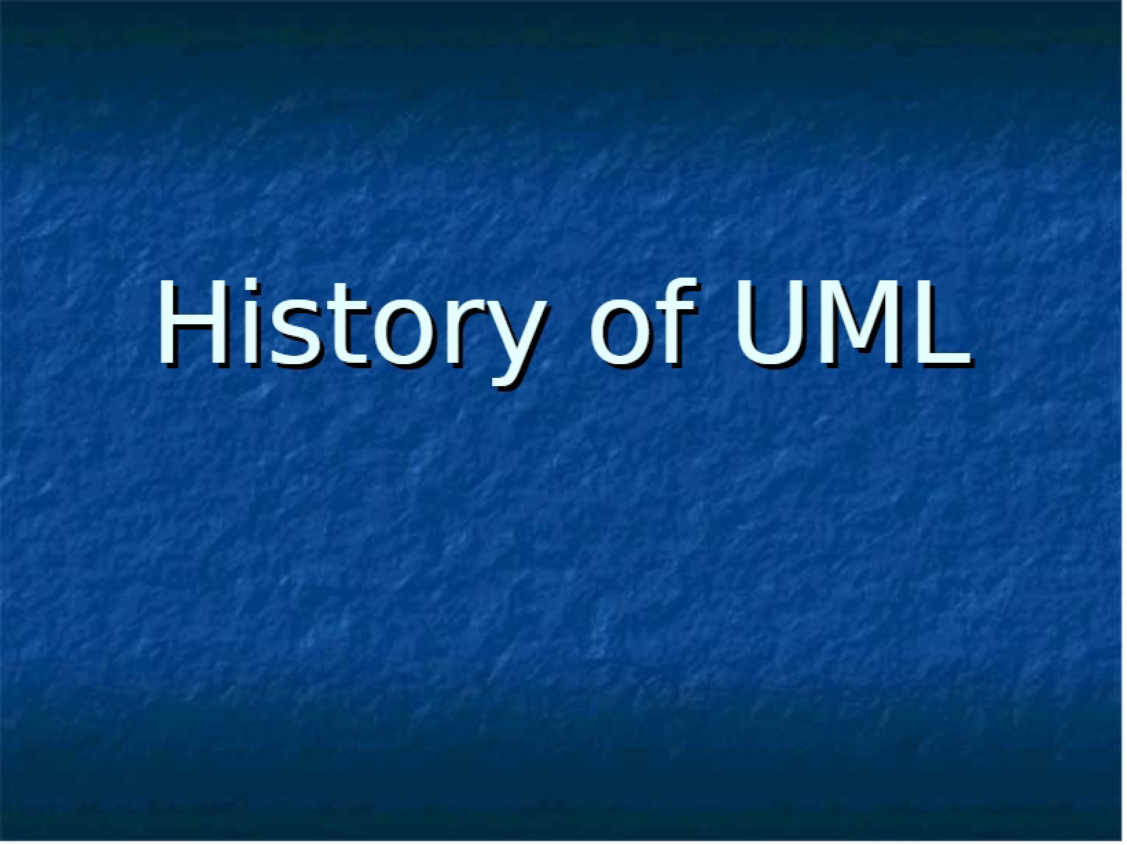 UML History