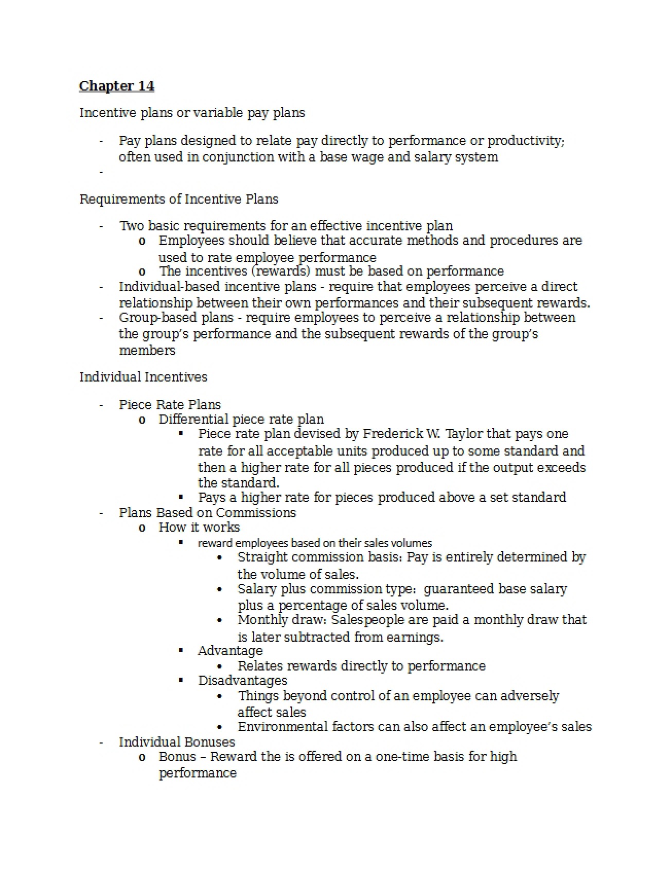 Fourth Examination Review Materials - Human Resource Mgmt Pub Sector