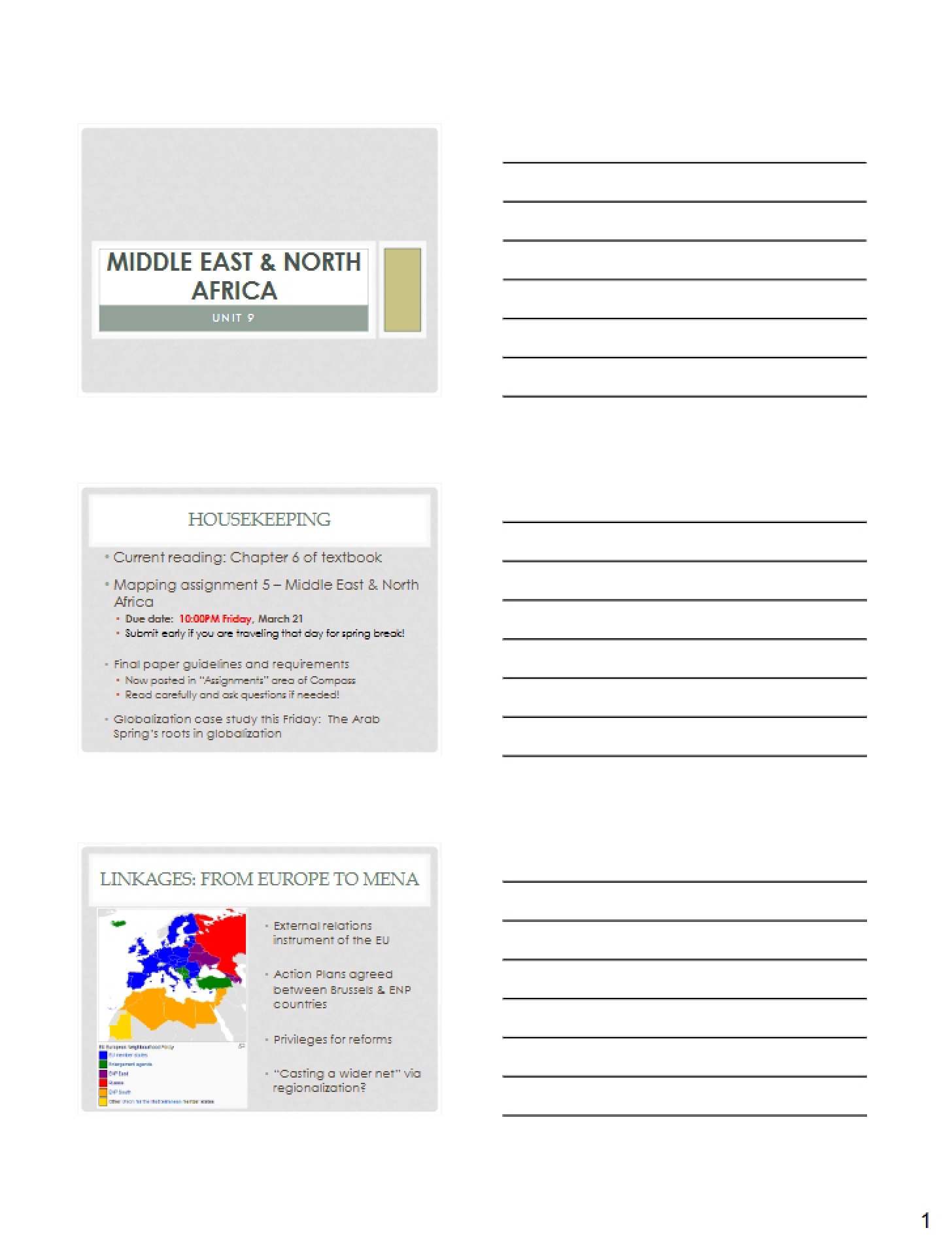Lecture Set 3