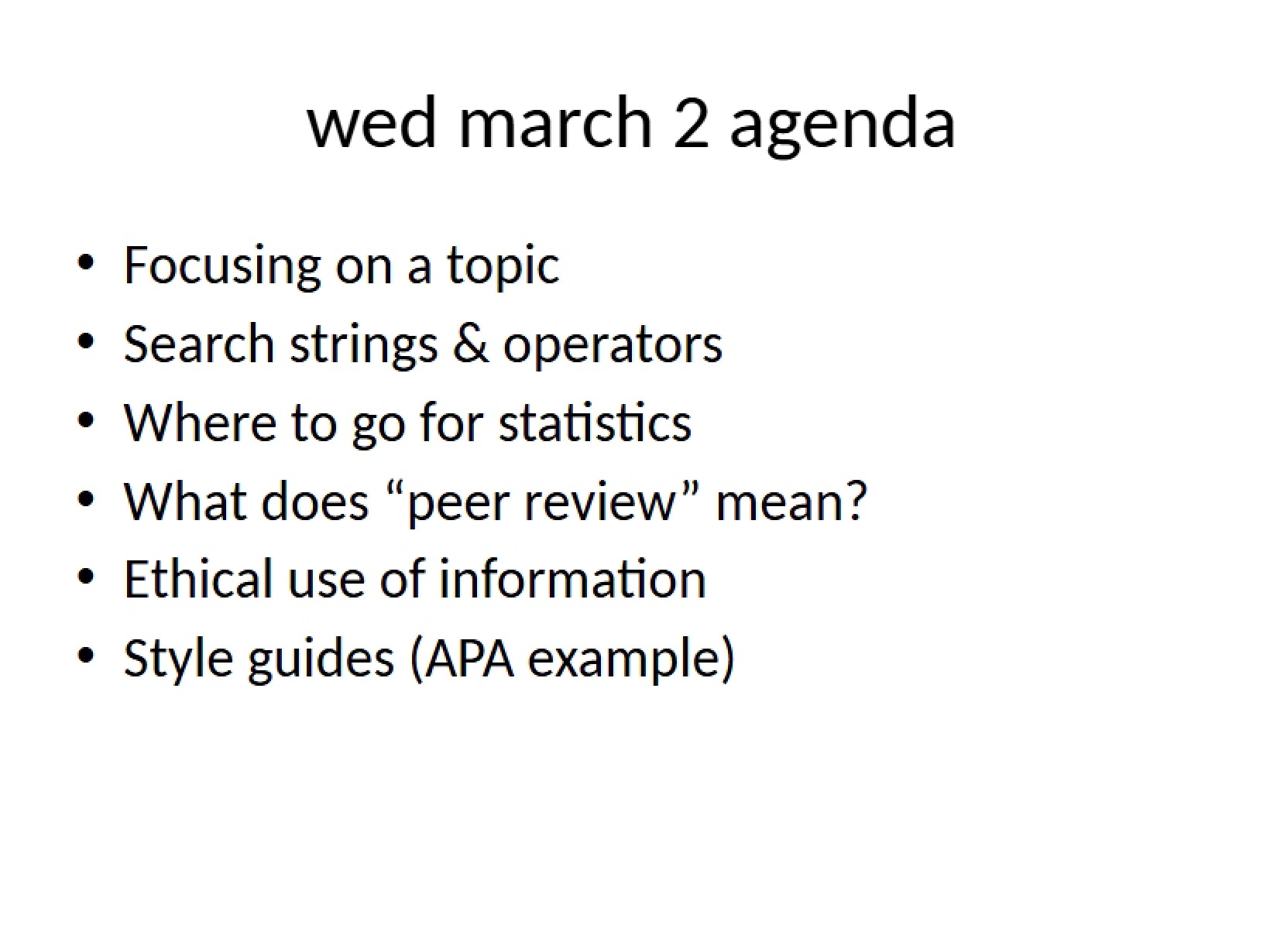 Presentation Information Ethics and Usage