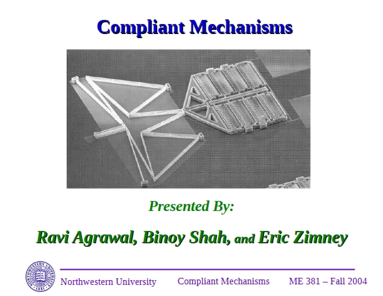 Mechanisms of Compliance