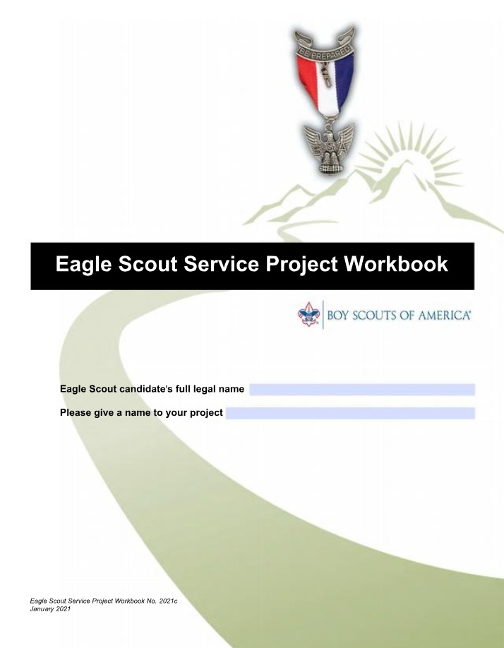 Workbook for Eagle Scout Service Project
