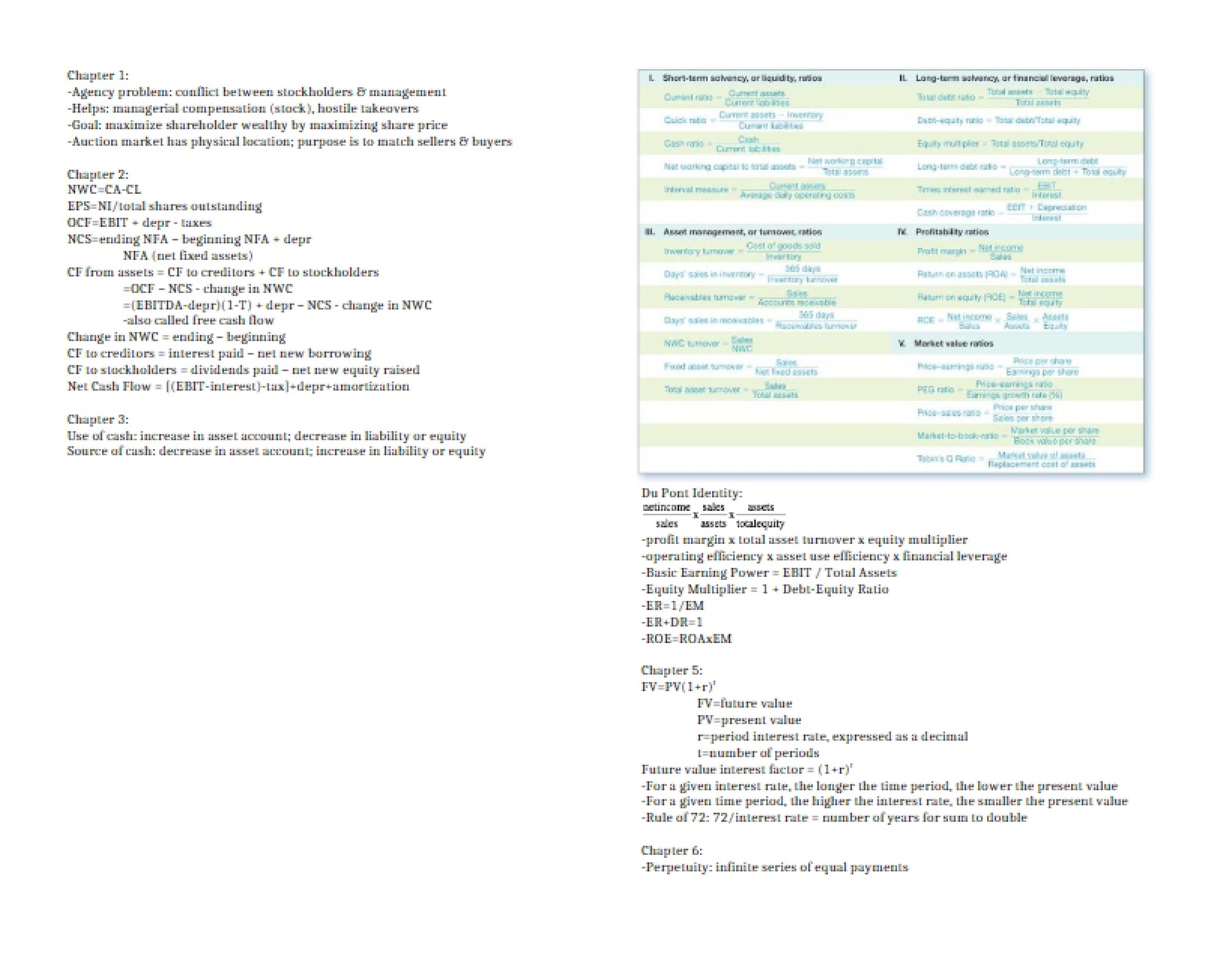 Chapter 1 Business Finance