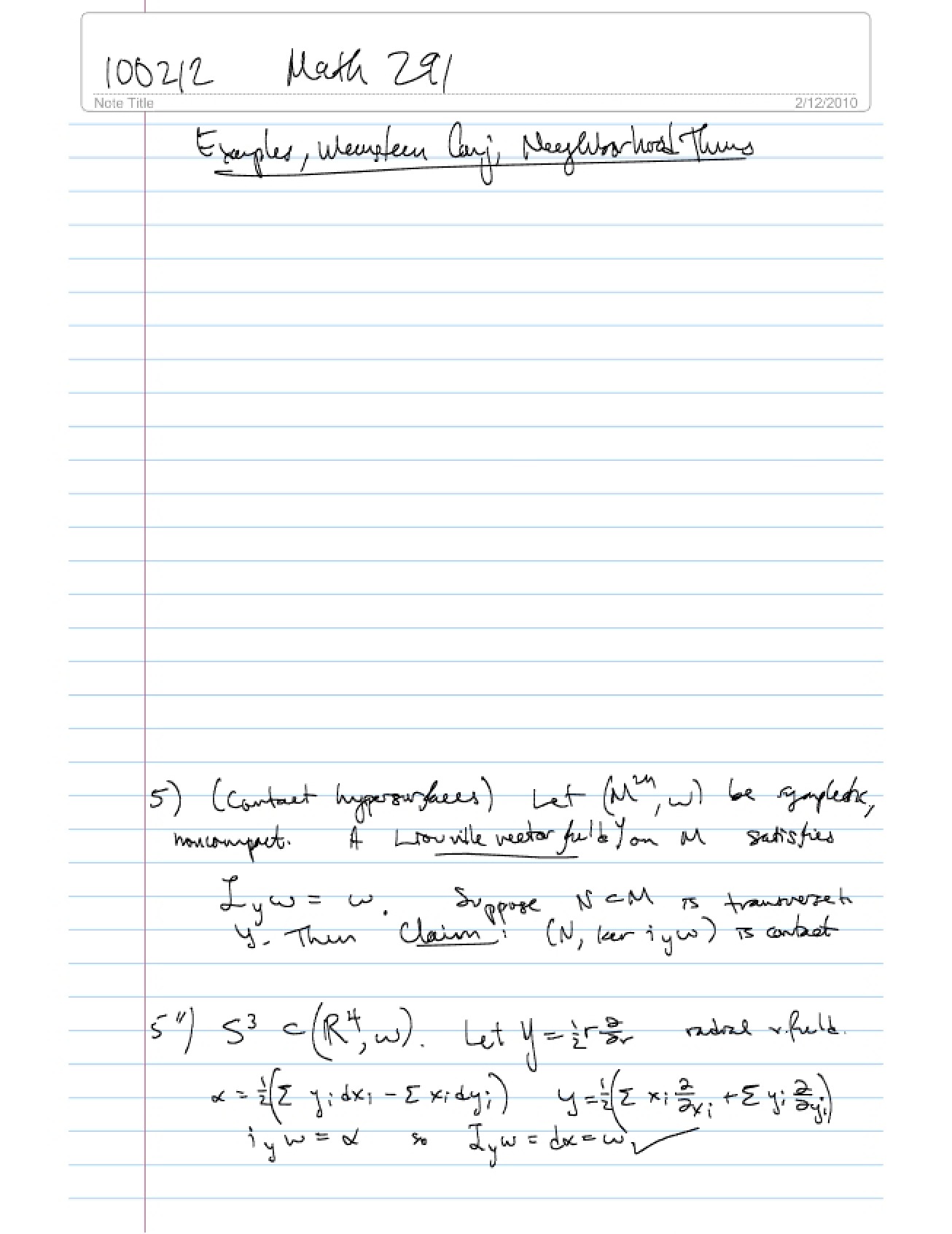 Consolidated Topology Lecture Notes