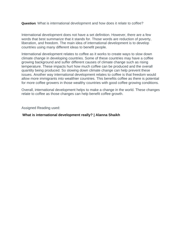 Module 6 Reading Response - Medeiros