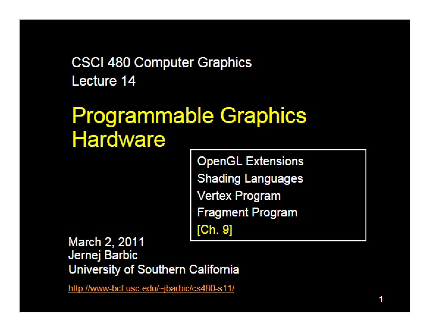 GPU Architecture