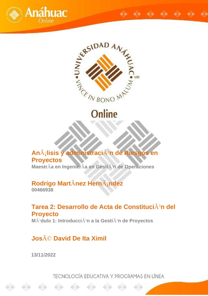 Risk Analysis and Management in Projects