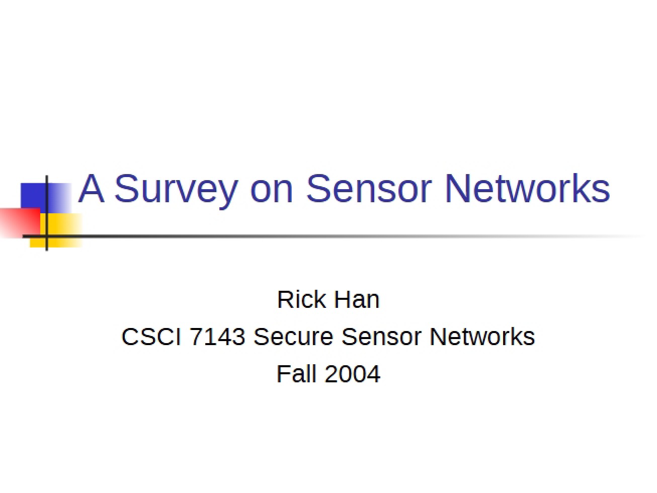 Sensor Networks A Comprehensive Survey