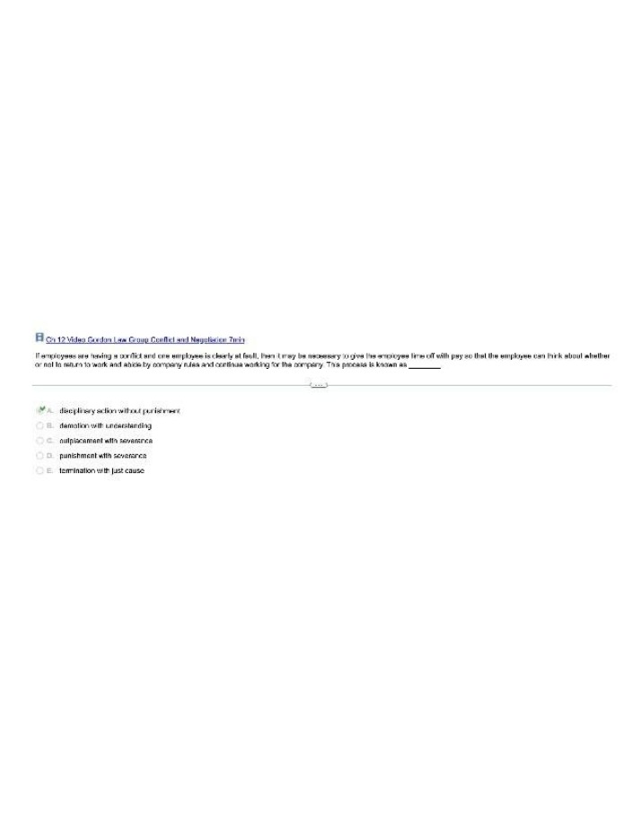Employee Conflict Resolution and Disciplinary Actions