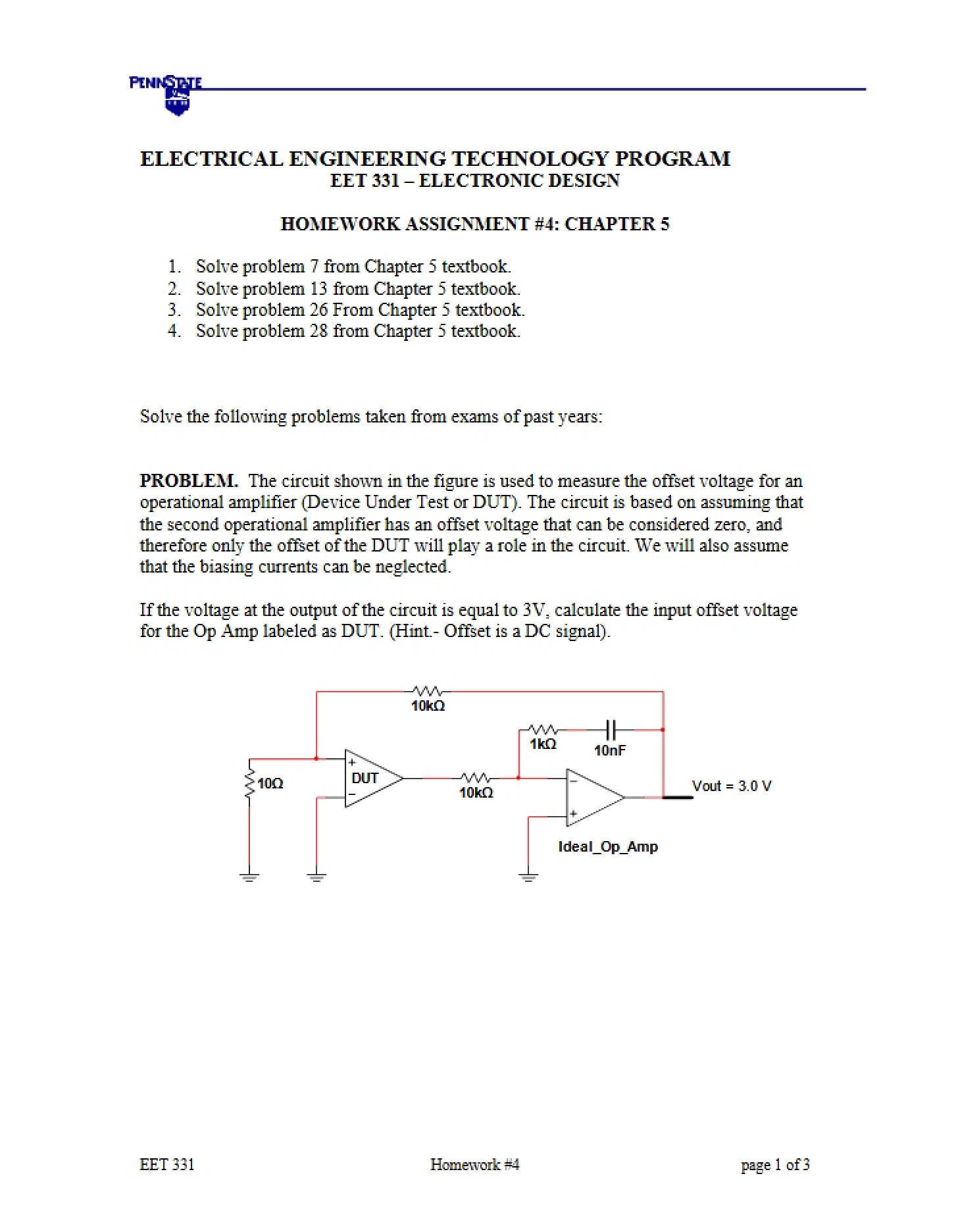 Principles of Electronic Design
