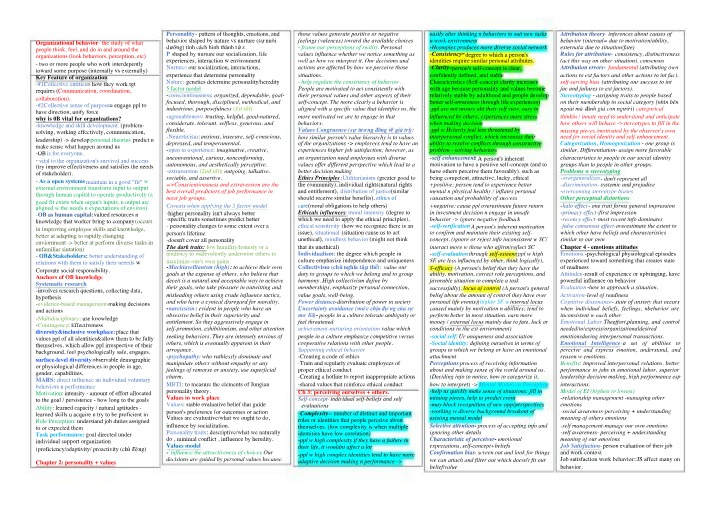 BUS 272 Cheatsheet - Crystal