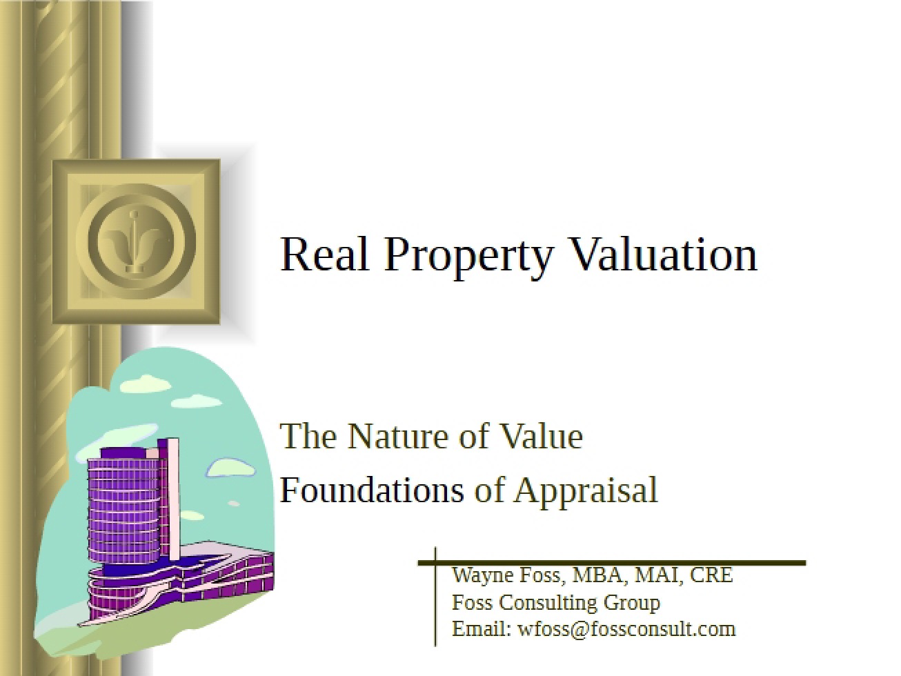 Value Nature and Definitions