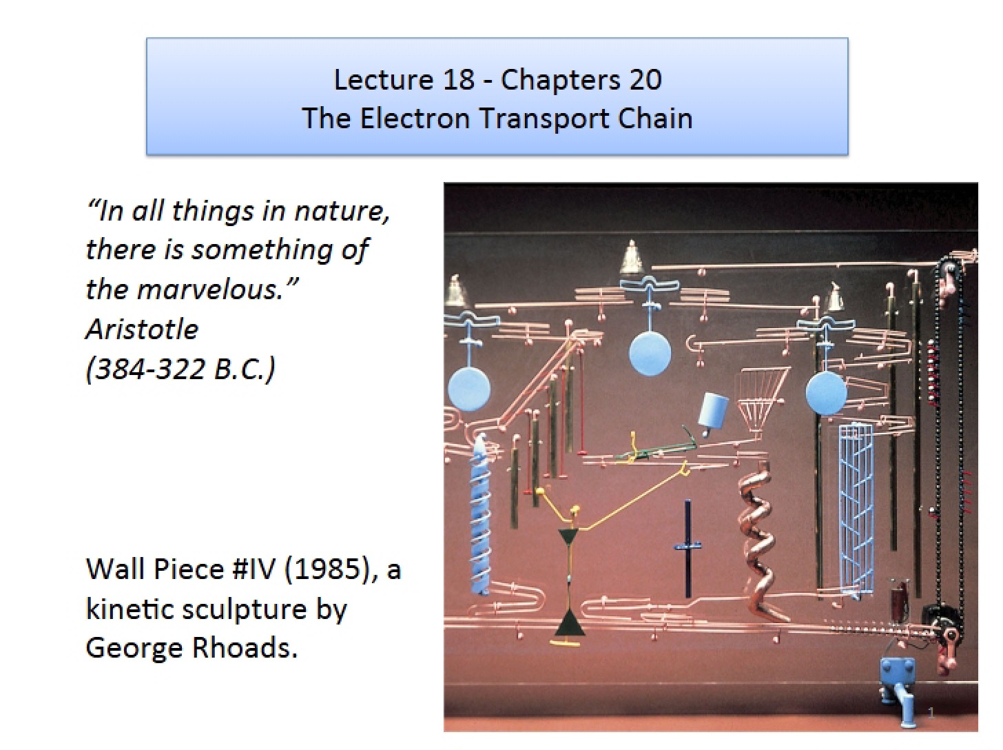 Session 18 Notes