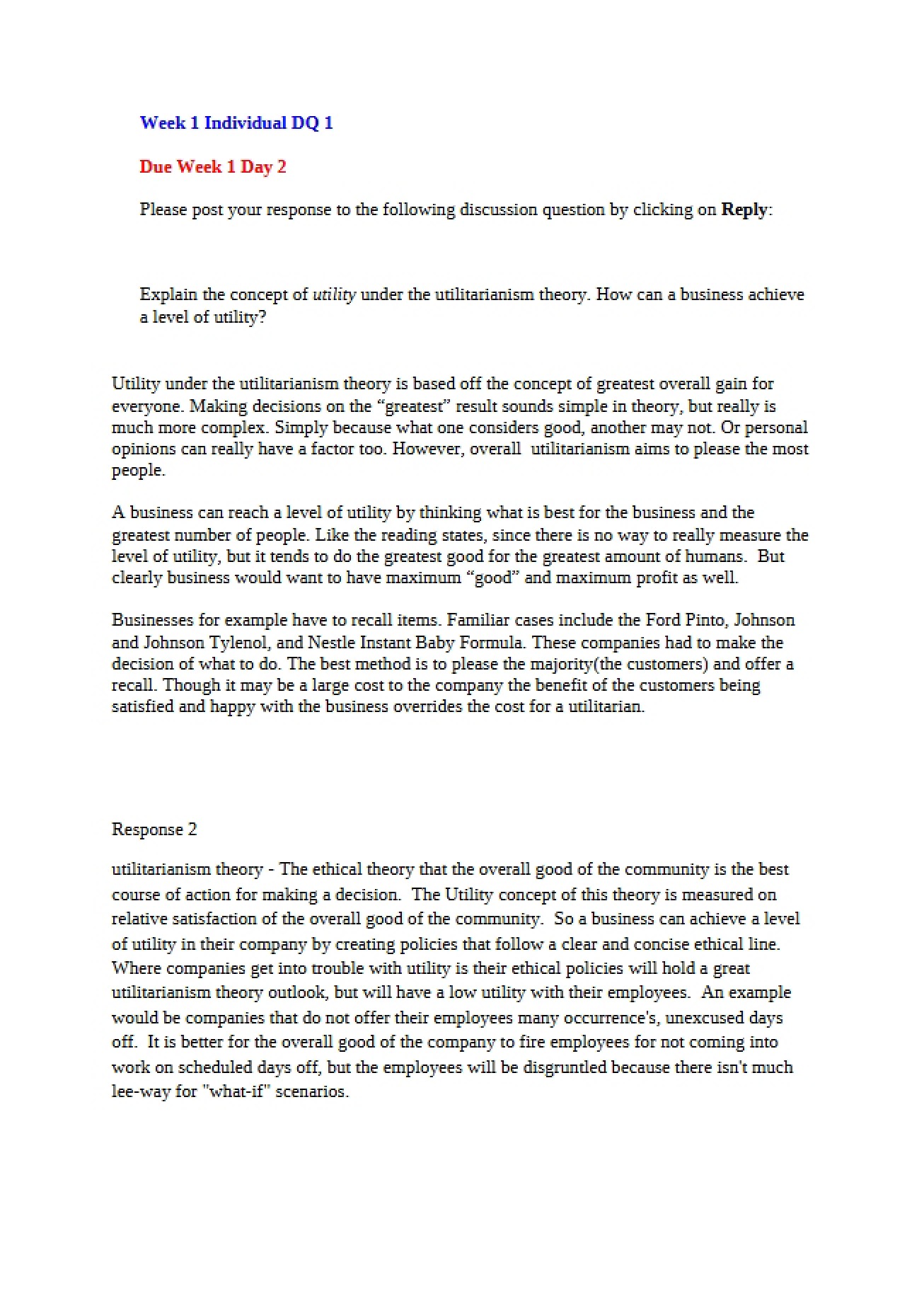 Essay for ACC 375