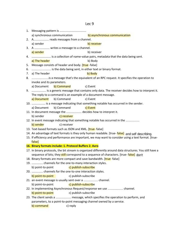 Messaging Patterns - Synchronous vs Asynchronous