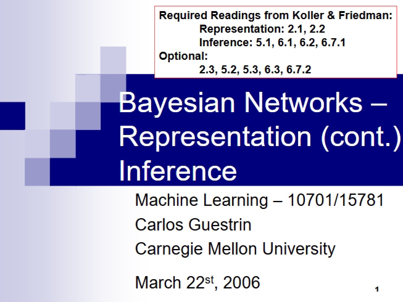 Annotated Bayes Nets Inference