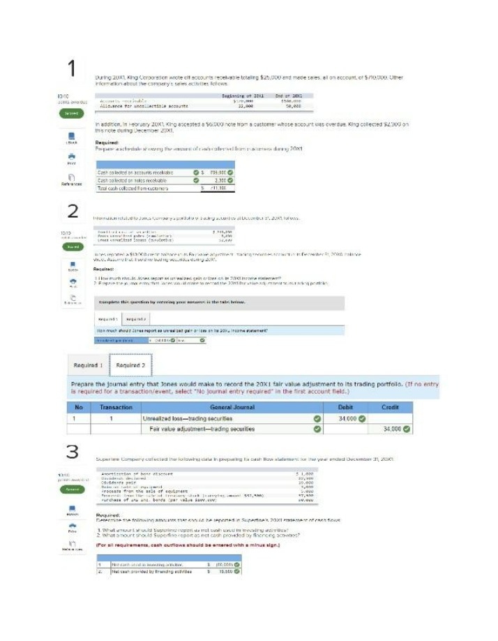Accounting Problems with Solutions