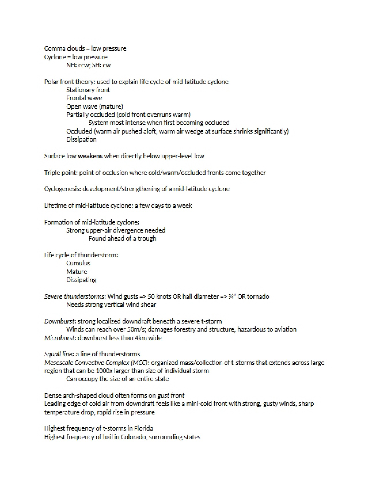 Course Notes