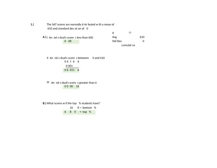 Implications of SAT Score Distribution for Students