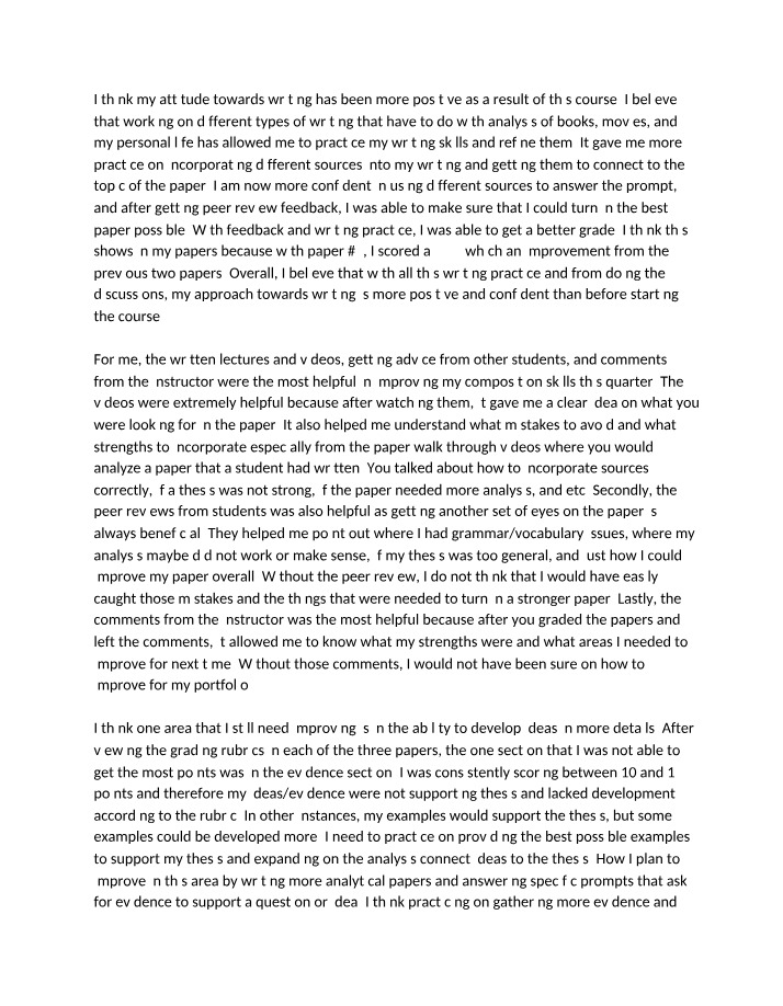 Writing Skills - Practice, Feedback, and Confidence