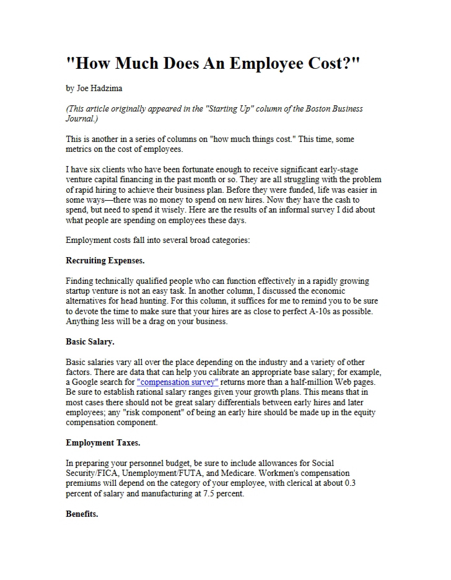 Course Notes