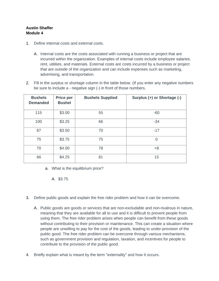 AGBM 101 - Module 4 Assignment